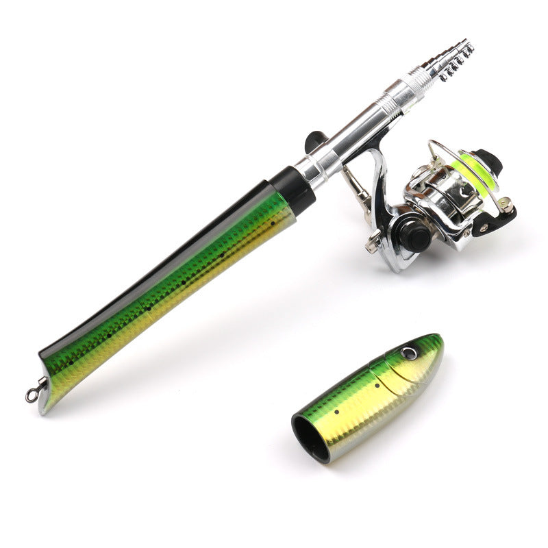 Luxsea Telescopic Rock Fishing Rod Feeder Rod Pod Carp Fishing Winter Ice  Fishing Rods Ice Fishing Pen Rod With Drum Wheel 
